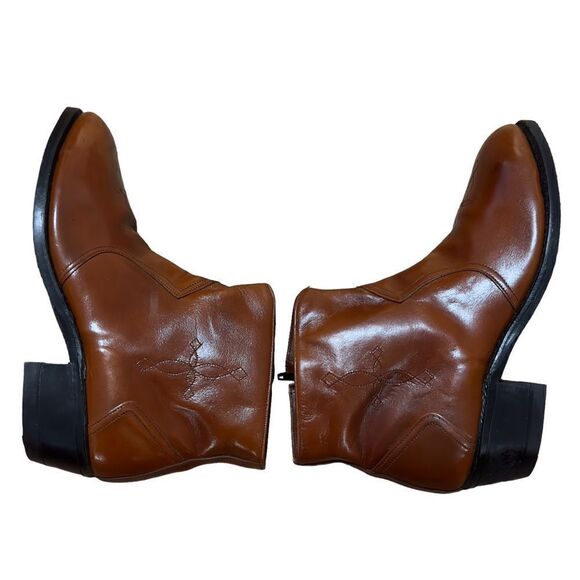 HY-TEST 4253 Vintage Ankle Leather Work Boots Size 9 C - Picture 8 of 16